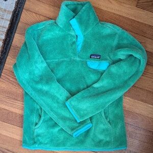 Patagonia Green Fleece Sweatshirt